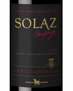 Nuevo tinto de Osborne Solaz Coupage