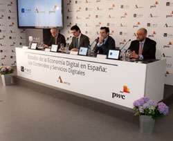 Presentación informe de economía digital en 2011