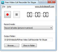 aplicación para grabar videollamadas Skype