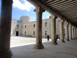 Patio interior del Castillo de Cuéllar