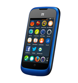 ZTE Open, de Firefox OS