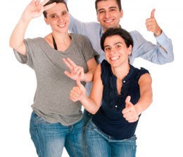 Satisafechos con la vida