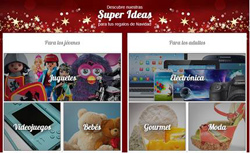 Escaparate navideño de Rakuten