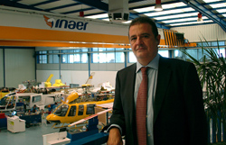 Javier Ramos, de INAER