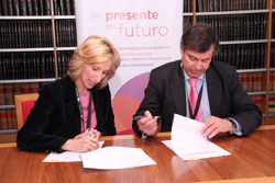 Firma acuerdo Ceaje-ENISA