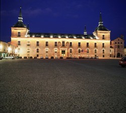 Exterior del parador de Lerma