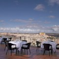 Terraza del parador de Toledo