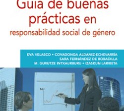 Poertada de Guía de buenas prácticas en responsabilidad social de género