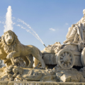 Fuente de Cibeles, en Madrid