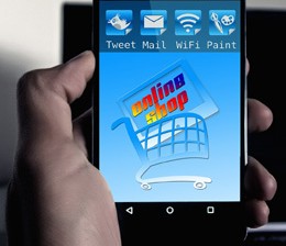 Compra por movil, de Pixabay