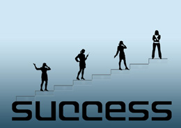 Emprendedores hacia el éxito, de Pixabay