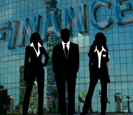 Empleados de banca, de Pixabay