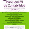 Portada de Plan General de Contabilidad ANOTADO