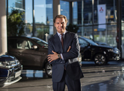 Jorge Belzunce, de Mitsubishi