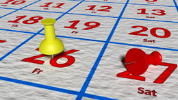 Calendario, de Pixabay