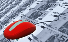 Banca en línea, de Pixabay