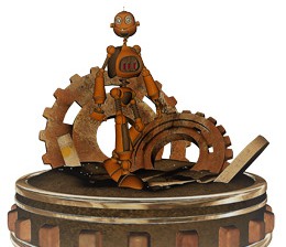 Industria automatizada, de Pixabay