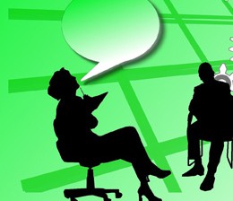 Diálogo con jefe, de Pixabay
