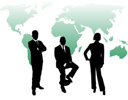 Ejecutivos en extranjero, de Pixabay