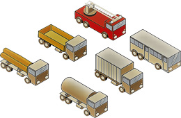 Vehículos industriales y autobuses, de Pixabay