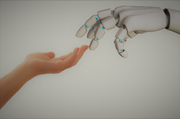 Conexión hombre-máquina, de Pixabay