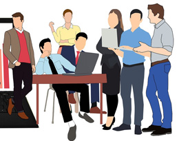 interrupciones en oficina, de Pixabay