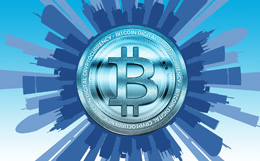 Bitcoin en negocios, de Pixabay