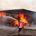 Incendio en empresa, de Pixabay